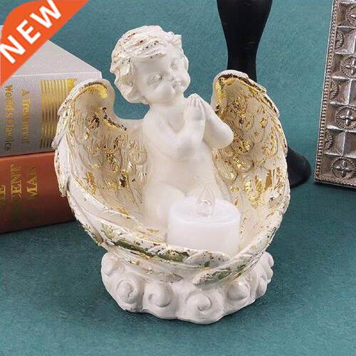 European Resin White Cute Angel Statue Decoration Crafts