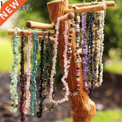 Yumfeel New Fashion Bohemian Jewelry Natural Stone Chips Lap