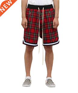 2022Scottish Retro Plaid Athleisure Hip-Hop Trend Shorts