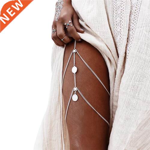 2022 New Fashion Women Leg Chains Boho Anklet Body Jewelry G
