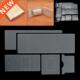 PVC Folded Leather Template Stencil Wallet 1pc