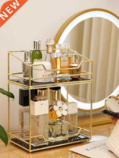 Nordic Cosmetic Rotating Desktop Storage Box Makeup Storage