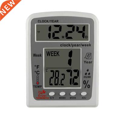 LCD Weather Station Thermometer Hygrometer Temperature Humid