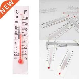 10pcs Miniature Paper Cardboard Thermometer Dollhouse