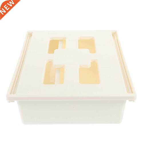 1Set Under Desk Storage Case Adhesive Drawer Type Storage