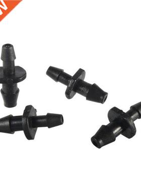 500Pcs Black 4/7mm to 3/5mm Hose Connection Interface Reduct