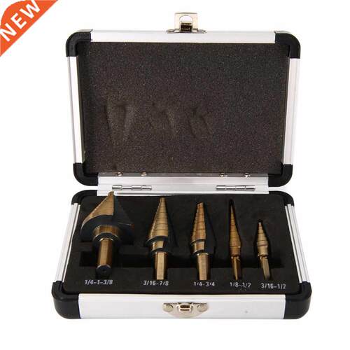 5pcs Industrial Countersink Drill Bit Set HSS Large Cobalt H
