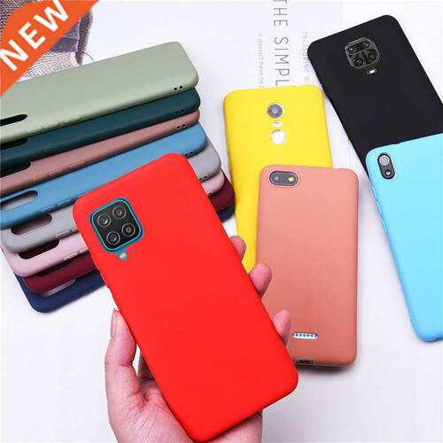 For Samsung Galaxy M12 A12 Case 2022 Shockproof Silicone Bac