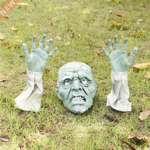 Lawn Zombie Decoration Hands Ornament Fearful Appearance