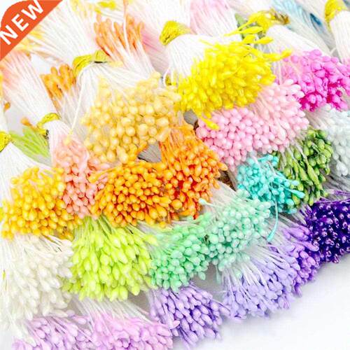 900pcs/lot Random Mixed Double Heads  Artificial Mini Pea