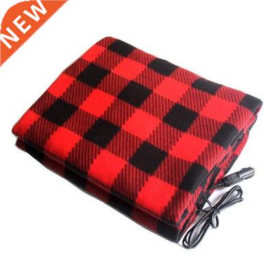 12V 100*60cm Car Electric Heating Blanket Brushed Fleece