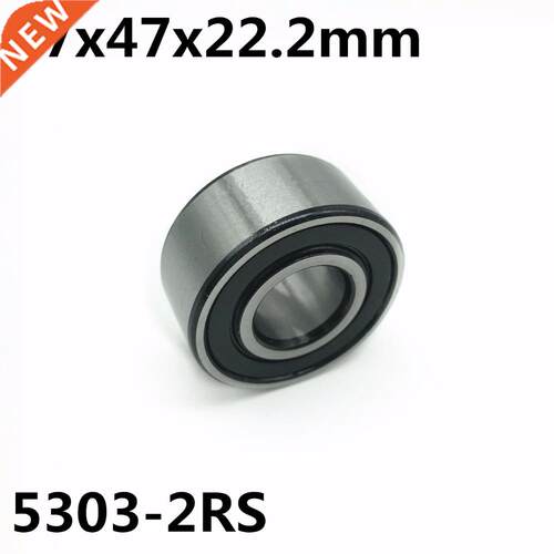 5303-2RS 17x47x22.2 mm 1Pcs Double row angular contact beari