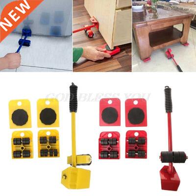 5Pcs Furniture Transport Roller Set Removal Lifting Moving T