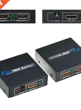 4K HDMI Splitter Full HD 1080P 2 Way HDMI Switch Box Hub 1 I