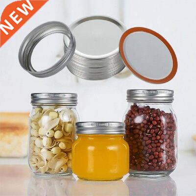 24pcs Mason Canning Lids Tinplate Split Cover Proof Sealing