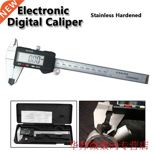 LCD Display ainless eel Electronic Depth Gauge Measuring
