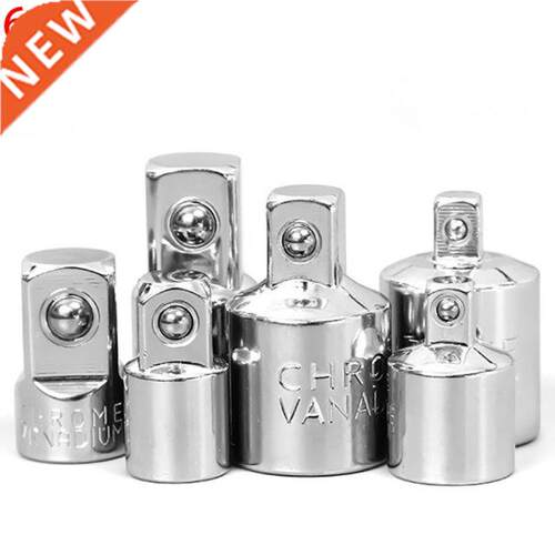 6pc Ratchet Wrench Socket Converter Head Sleeve Adapter 1/2
