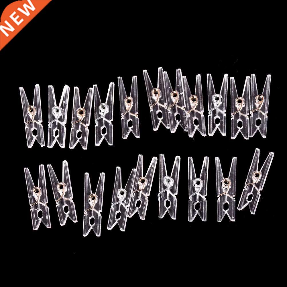 20pcs Small Clothes Pegs For Photo Clips Clothespin Paper Cr