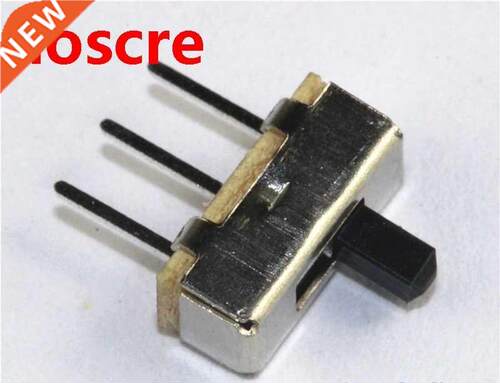 100pcs 1 Way 2 Postion Slide Switch PCB Mount SS12d00G3