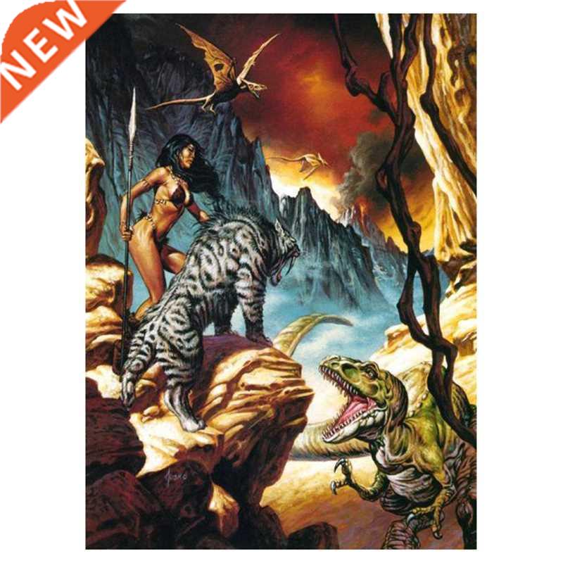 DIY Diamond Painting Era Of Dinosaurs Paste Diamond Embroide