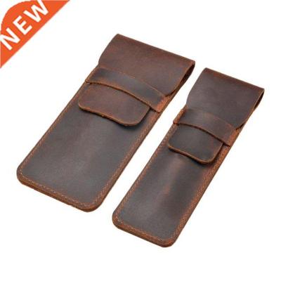 Leather Pen Holder Brown Fountain Pen Pouch Pencil Holder Ha