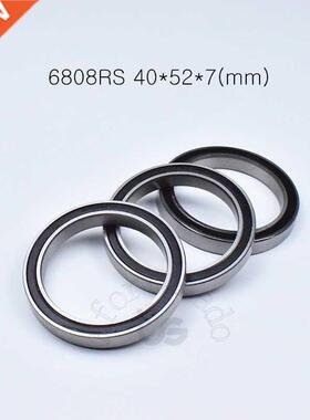 10pcs 6808RS 40*52*7(mm) chrome steel rubber Sealed High sp