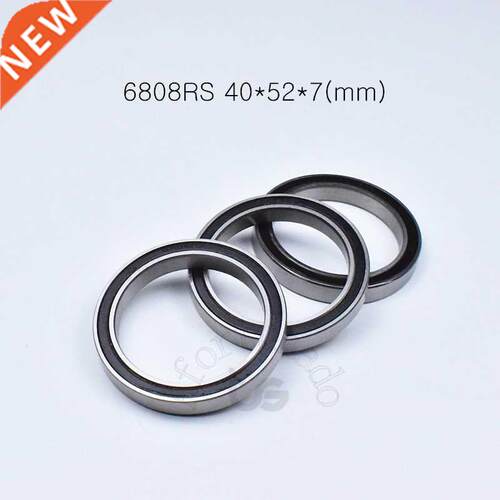 10pcs 6808RS 40*52*7(mm) chrome steel rubber Sealed High sp