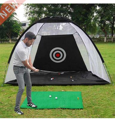 Indoor 2M Golf Practice Net Tent Golf Hitting Cage Garden Gr