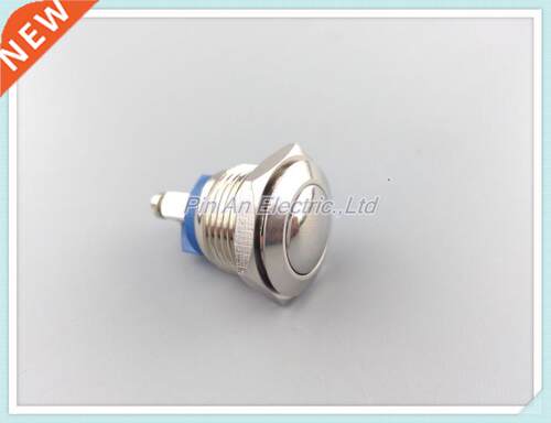 16mm metal button switch arc waterproof self resetting a nor