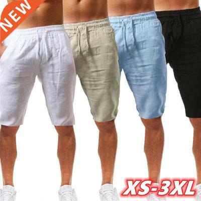 2021 Summer New Style Men's Casual Sports Cotton and Linen C