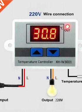 XH-W3001 10A Digital Temperature Controller 12V, 24V, 220V