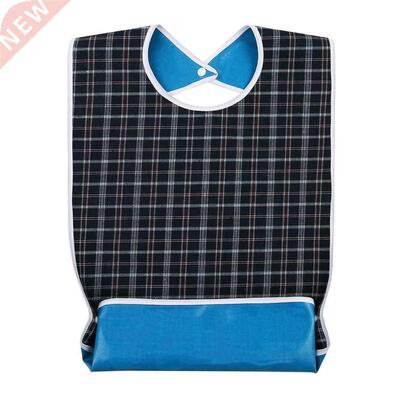Large Size Waterproof Adult Bibs For Eating Washable Apron