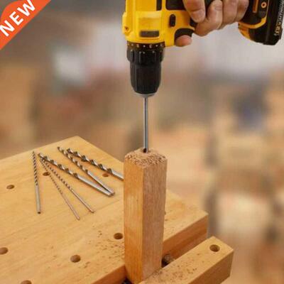 1PCS 6/7/8/9mm*300mm Twist Drill Bit Set Woodworking Tools S