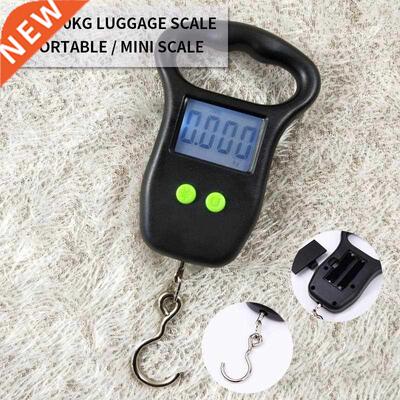 Digital Luggage Scale With Comfortable Handle Hook 110lb/50k