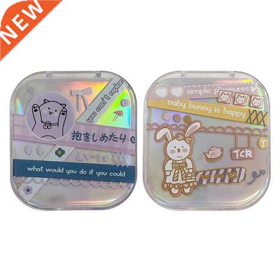Contact Lens Box with Mirror Tweezers Remover Tool for Outdo