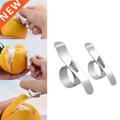 1PCS Orange Peelers Easy Open Orange Peeler Stainless Steel