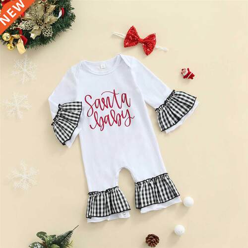 Citgeett utumn Christms Infnt Bby Girls Csul Long Slee
