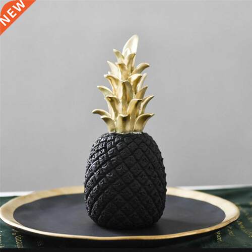 Desktop Decor Pineapple Shape Resin Ornament Decorative
