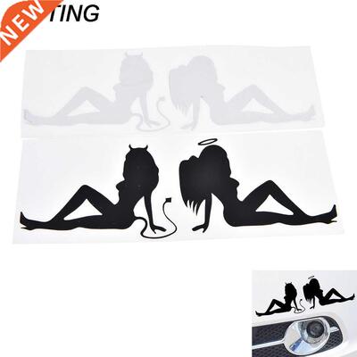 20x7 Devil Angel Car Sticker Motorcycle Decorating Stick