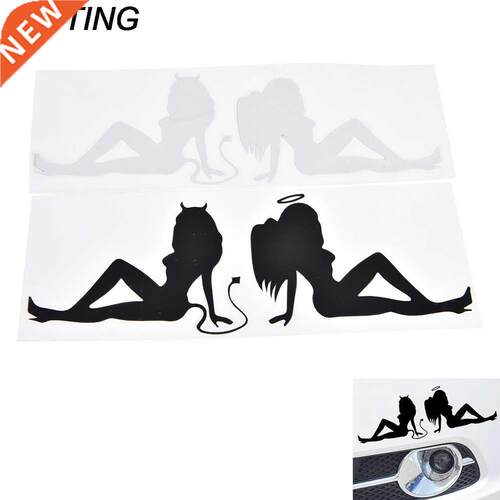 20x7 Devil Angel Car Sticker Motorcycle Decorating Stick