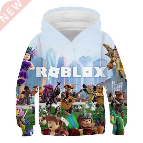 New Anime Roloxing Hoodie Kids 3D Sweatshirt Long Sleeve Ch