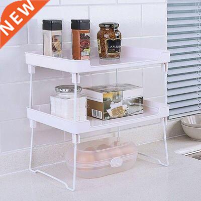 Kitchen Storage Rack Shelf Non-Skid Foldable Holder