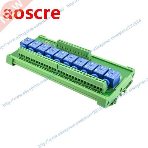 10 channels 5V 10A Relay Module driver board output amplifi