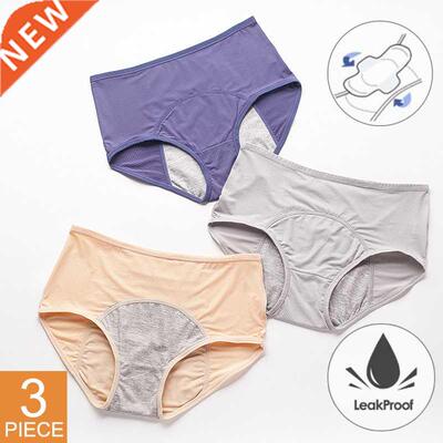 pcs/Set Leak Proof Menstrual Panties Women Period Underwear