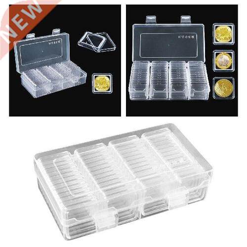 56 Pieces Coin Capsules Coin Collection with Gasket Coin