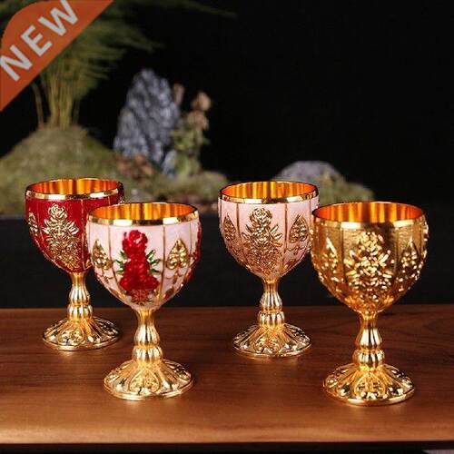 30ML Retro Liquor Wine Cup Metal Craft Gift Home Decor Tea