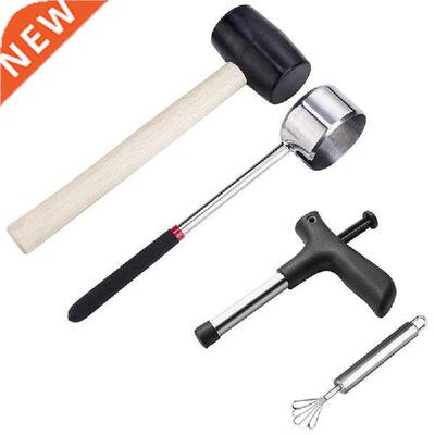 New Coconut Opener Tools with Hammer Super Safe & Easy t