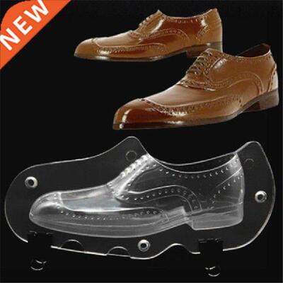 3D Candy Cake Molds Leather Men Shoe Plastic Chocolate Mold