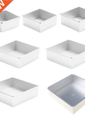 4-10 Inch  Square Non Stick Cake Pan Pie Loaf Toast