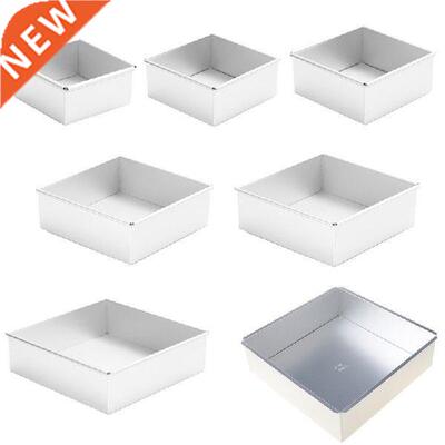 4-10 Inch  Square Non Stick Cake Pan Pie Loaf Toast